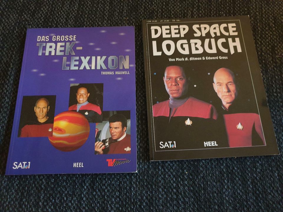 Das große Trek-Lexikon und deep space logbuch in Bergisch Gladbach