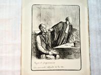 Honore Daumier. Les Moments Difficiles. Papier, ca. 29x39 cm Bonn - Kessenich Vorschau