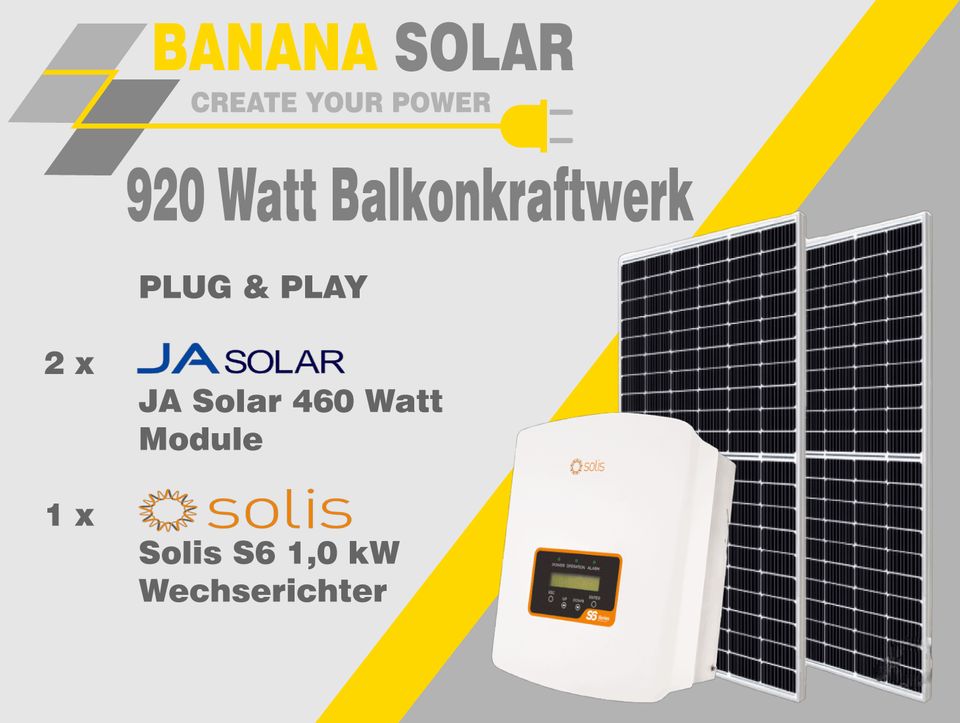 SOLIS Solar Wechselrichter 1,5kW Netzeinspeisung