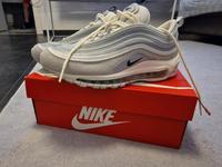 Nike Air Max 97 Weiß Grau Niedersachsen - Vordorf Vorschau