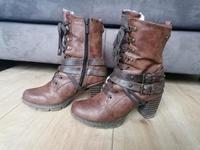 Mustang gefütterte Winterschuhe braun Bayern - Amerang Vorschau