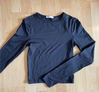 Langarmshirt • Pulli • Shirt kurz • grau-blau Stradivarius • Gr.S Hessen - Neu-Anspach Vorschau