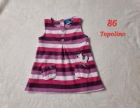 Mädchen 86 Kleid Latzkleid ärmellos lila pink weiß Topolino Nordrhein-Westfalen - Paderborn Vorschau