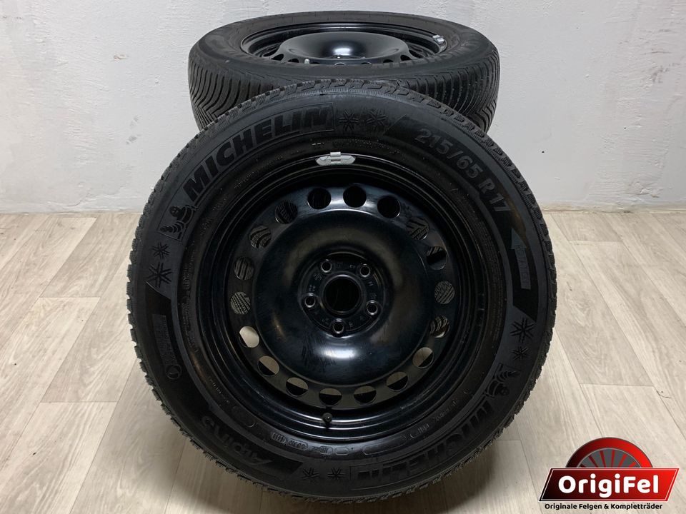 Original Skoda Kodiaq NS 215/65 R17 Zoll Winterreifen Stahlfelgen in Burgwedel