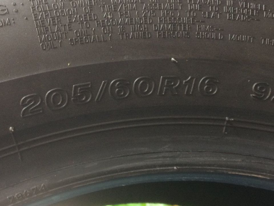 Neu!!! Bridgestone Turanza 205/60R16 Sommerreifen ohne Felgen in Achim