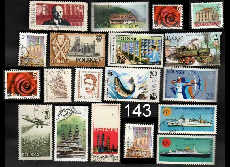 POLEN Briefmarken jede Briefmarke kostet 10 Cent in Berlin