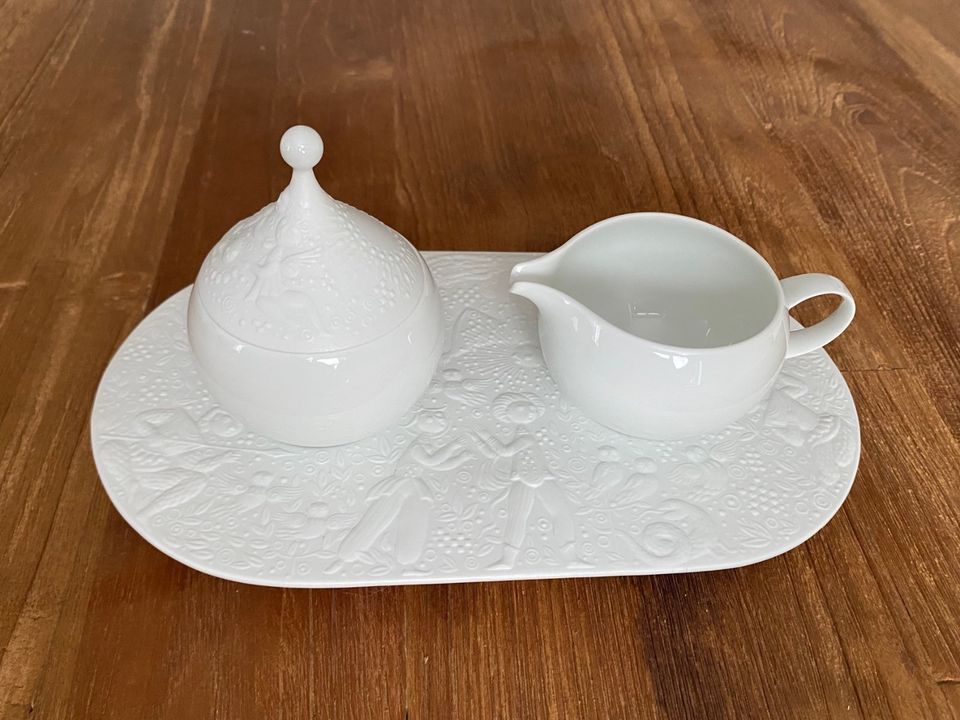 Rosenthal „Zauberflöte“ Mokkaservice 6 Pers. *NEU* Sammlerstück in Veitshöchheim