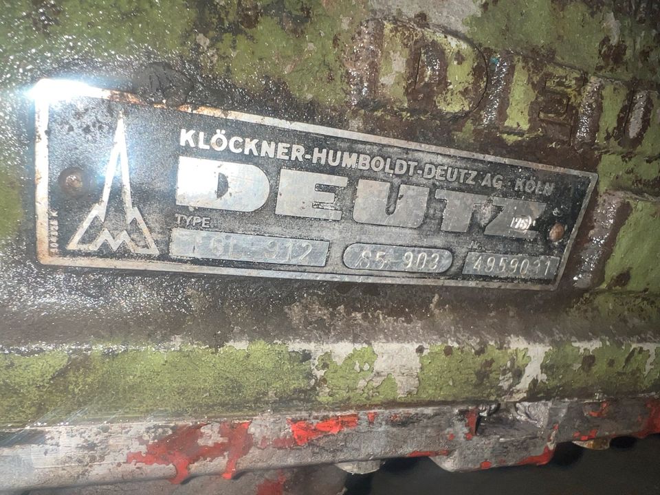 Deutz F6l912 Motor Schlepper Traktor  defekt in Kordel