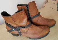 Stiefelette Rieker Gr.38 Leder Mode Stiefel Bayern - Plattling Vorschau