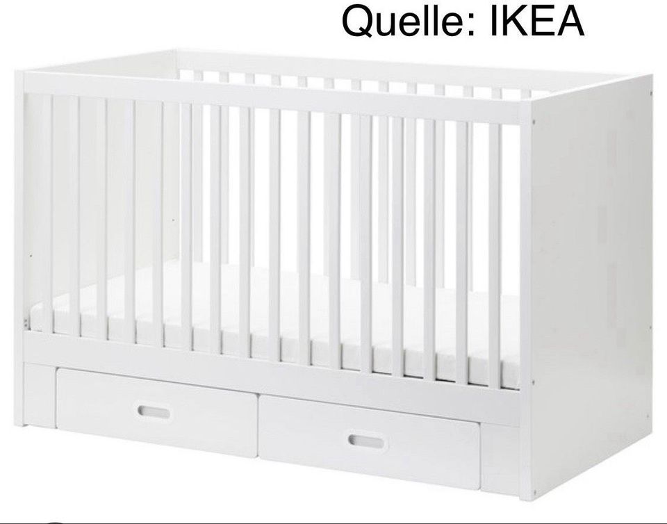 IKEA Babybett, auch als Kinderbett nutzbar - 70x140cm in Stuttgart
