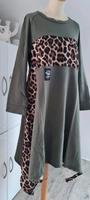 Coole Long Tunika Kleid Hängerchen animal zipfelig Gr L 40 42 Bad Doberan - Landkreis - Rövershagen Vorschau