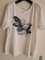 Shirt mit floralem Print Größe XL/42,weiß,*neuwertig * Bochum - Bochum-Südwest Vorschau