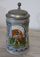 Bierkrug mit Zinndeckel Original Gerz Berlin - Treptow Vorschau