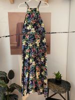 Damen langes Kleid Gr. XS Blumen Muster Bunt Leipzig - Gohlis-Mitte Vorschau