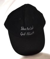 Baseball Cap Kappe Aufschrift "Skatclub Gut Blatt" Schwarz/Silber Hessen - Herleshausen Vorschau