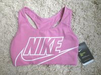 Nike Sport Bustier/Swoosh Bra NEU rosa-pink/weiss mit Logoprint Hessen - Großenlüder Vorschau