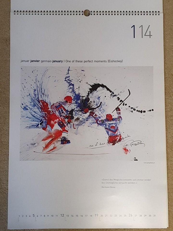 Kalender Sven Spiegelberg Jahreskalender 2014 in Spiegelberg