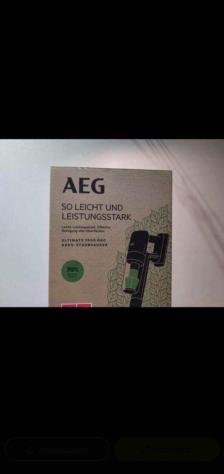 AEG ULTIMATE 7000 ÖKO AP71UB14AM Akku-Staubsauger 40 Min.NEU in Dortmund