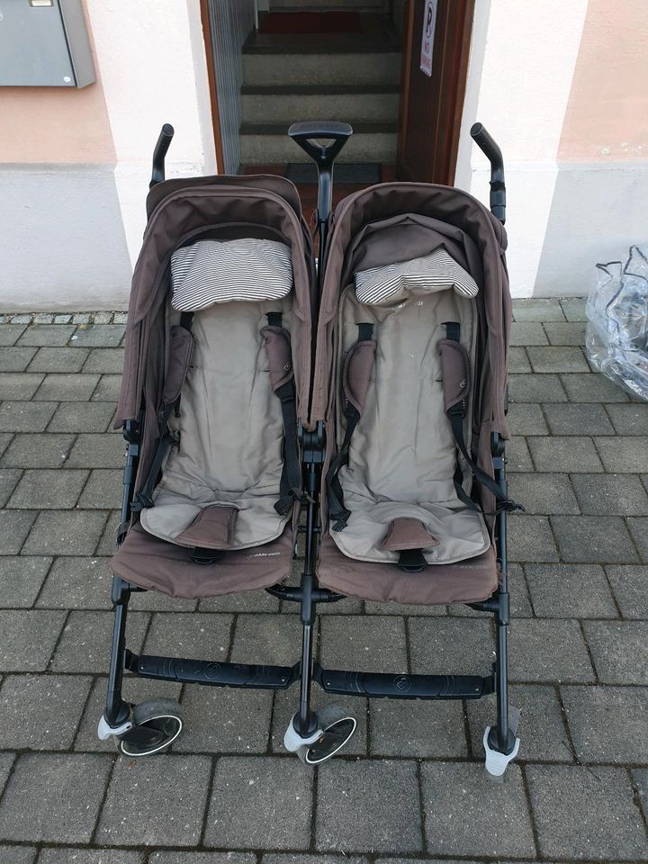 Maxi Cosi zwillingskinderwagen für Kinder von 0-4 in Wassertrüdingen