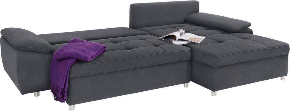 Eck-Sofa Schlaf-Funktion FEDERKERN Bettkasten UVP 1779,- NEU in Kassel