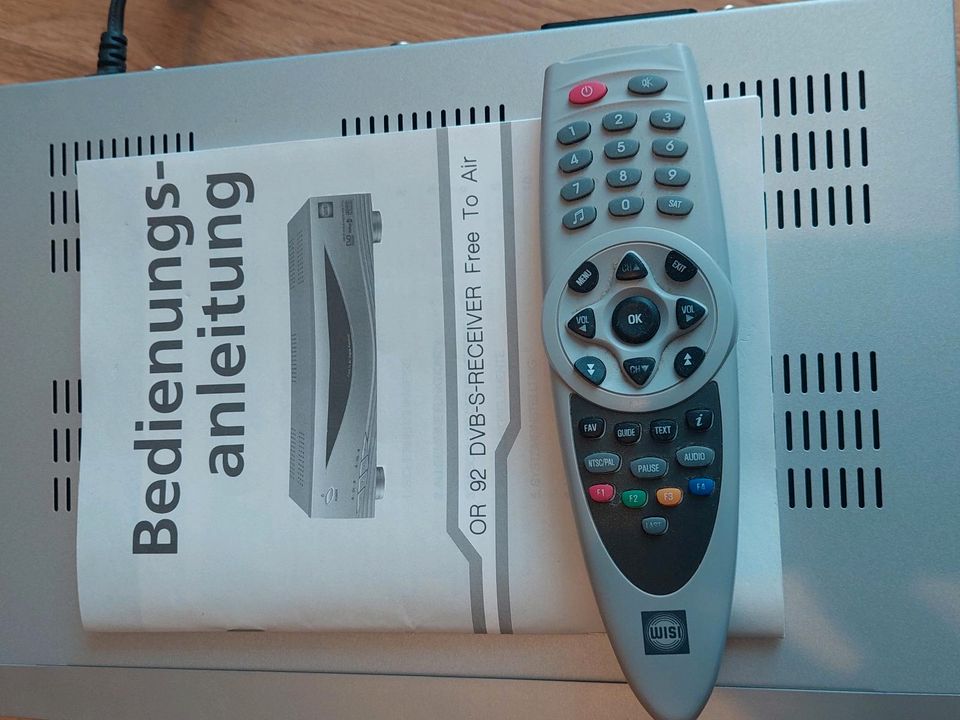 WISI OR 92 DVB-S-RECEIVER FTA DVB SATRECEIVER in Dietmannsried