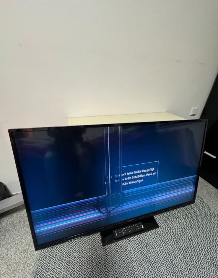 Telefunken Smart TV 55 Zoll Bastler Fernseher Displayschaden OVP in Nürnberg (Mittelfr)