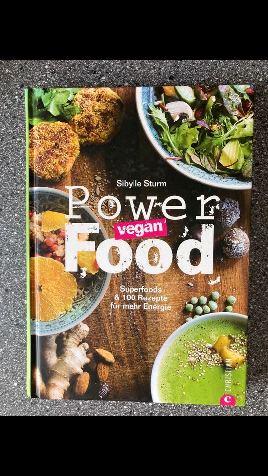 Buch Kochbuch Power Food vegan neu in Malsch