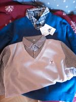 Herren Pullover mit eingenähten Hemdkragen neu Niedersachsen - Delligsen Vorschau