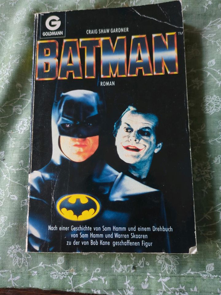 Batman Comic sowie Roman zum 1989 Film von Tim Burton in Leipzig