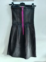 ONLY Jeanskleid - XXS 32 - grau pink Bustier Tulpenrock Minikleid Hessen - Rödermark Vorschau