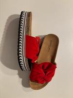ashton aubry  Plateau Pantolette rot Gr. 40 Bayern - Ergoldsbach Vorschau
