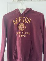 A&F Abercrombie and Fitch Hoodie dunkelrot weinrot Damen Pullover Brandenburg - Teltow Vorschau