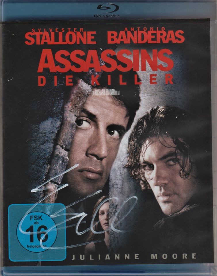 Original Sylvester Stallone signierte Blu-ray ( Autogramm ) in Coburg