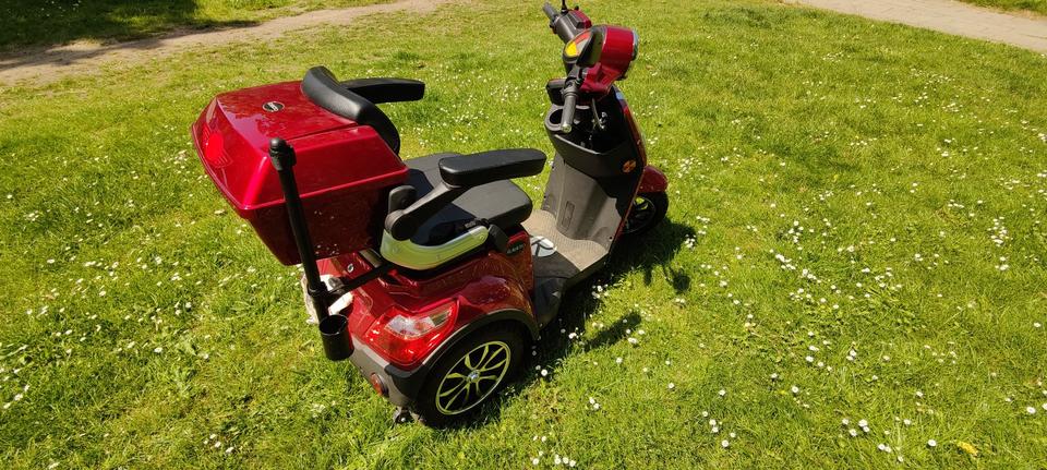 Krankenfahrstuhl    Elektrodreirad _Rot_Rolektro E Trike 15V.3 in Magdeburg