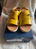Neu Caprice Sandalen Gelb Lackleder Gr. 42 West - Nied Vorschau