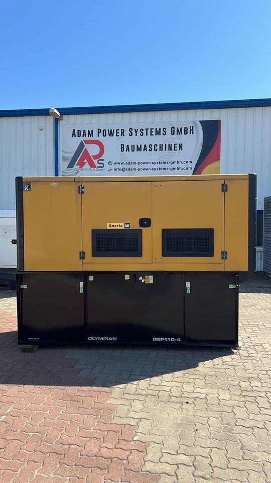 Notstromaggregat Caterpillar 110 KVA Stromerzeuger CAT 110 KVA in Kropp