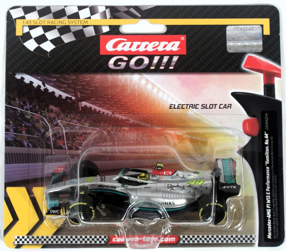 Carrera GO!!! Slot car Mercedes AMG F1 "Hamilton No.44" in Großröhrsdorf