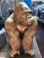 XXL Deko Figur Gorilla King Kong Affe Gold Garten Outdoor Neustadt - Hohentor Vorschau