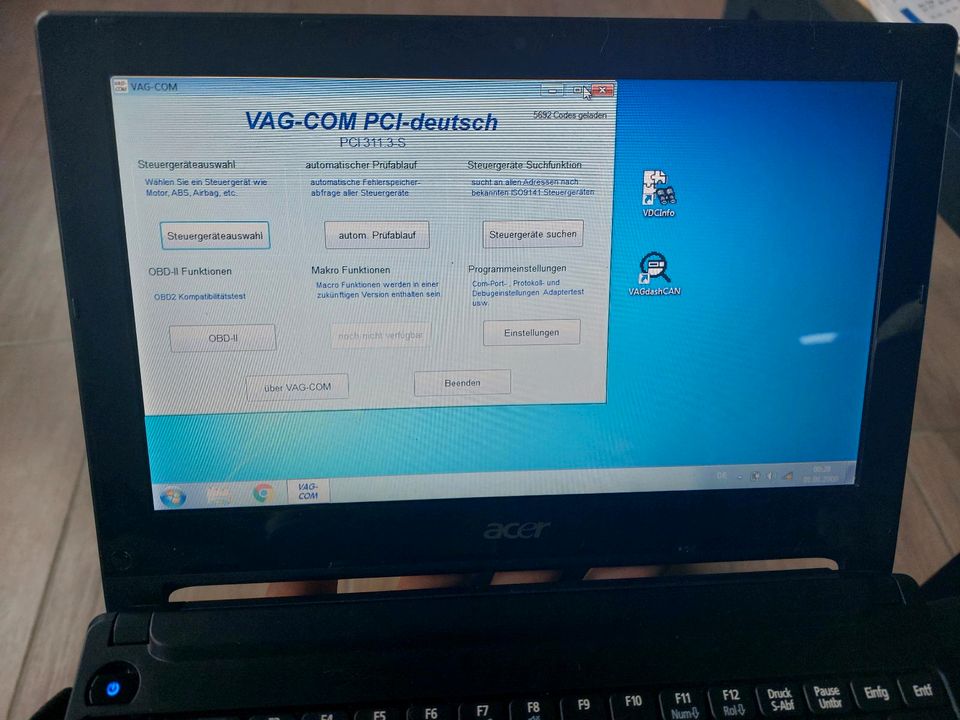 Acer Laptop mit vag. Com in Külsheim