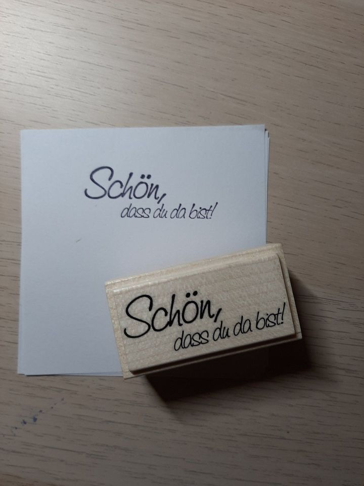 6 schöne Holzstempel für Hochzeit - Gerne komplett in Apen