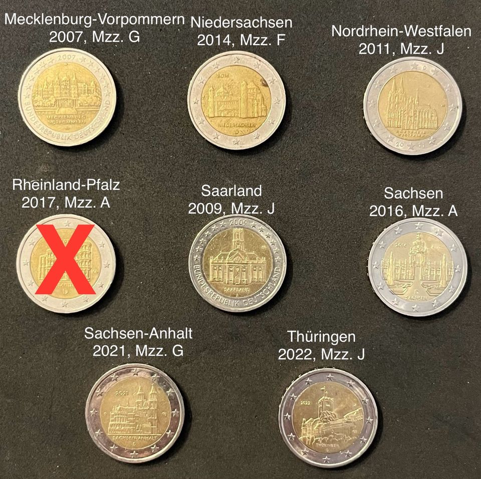 2-Euro-Münzen in Syke