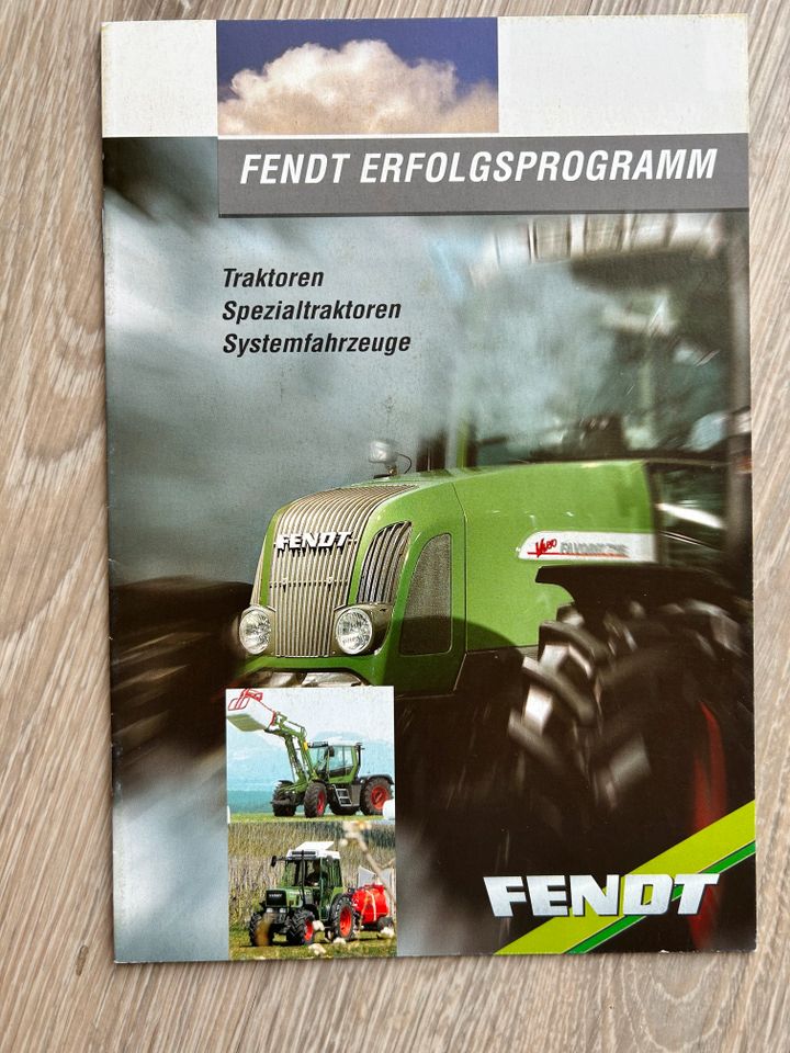 Fendt Traktoren Prospekt 2000 Favorit Farmer Traktor Katalog in Isny im Allgäu