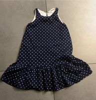 H&M Feines Kleid 116 Festlich blau weiß Marine Dots Punkte Baden-Württemberg - Filderstadt Vorschau