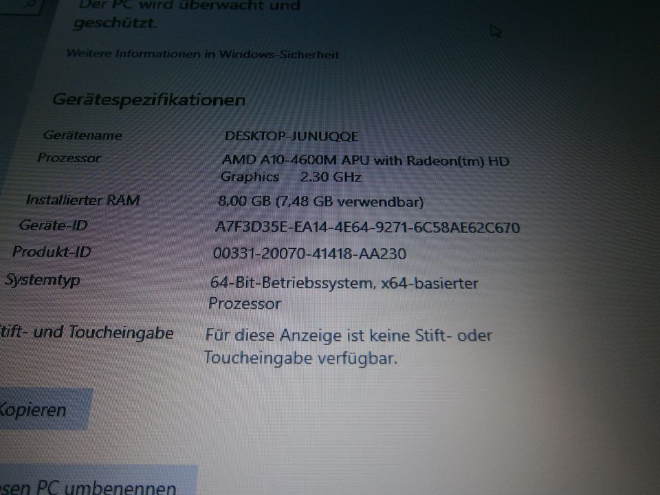 HP Notebook Pavilion G6 Laptop in Arendsee (Altmark)