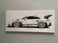 Porsche gt3 RS geschenk Idee Deko Portrait Kunst pkw neu Fahrzeug Nordrhein-Westfalen - Lippstadt Vorschau