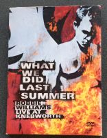 DVD Robbie Williams live at Knebworth what we did last summer Hessen - Offenbach Vorschau