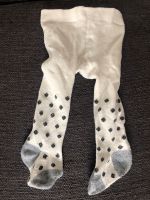 Strumpfhose Baby weiß mit grauen Glitzer Punkten elegant Baden-Württemberg - Eislingen (Fils) Vorschau