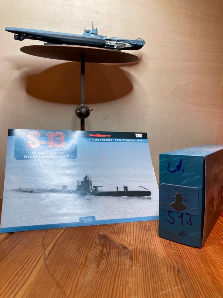 Modell U-Boot S-13 Editions Atlas Collection 1:350 OVP in Bad Wörishofen