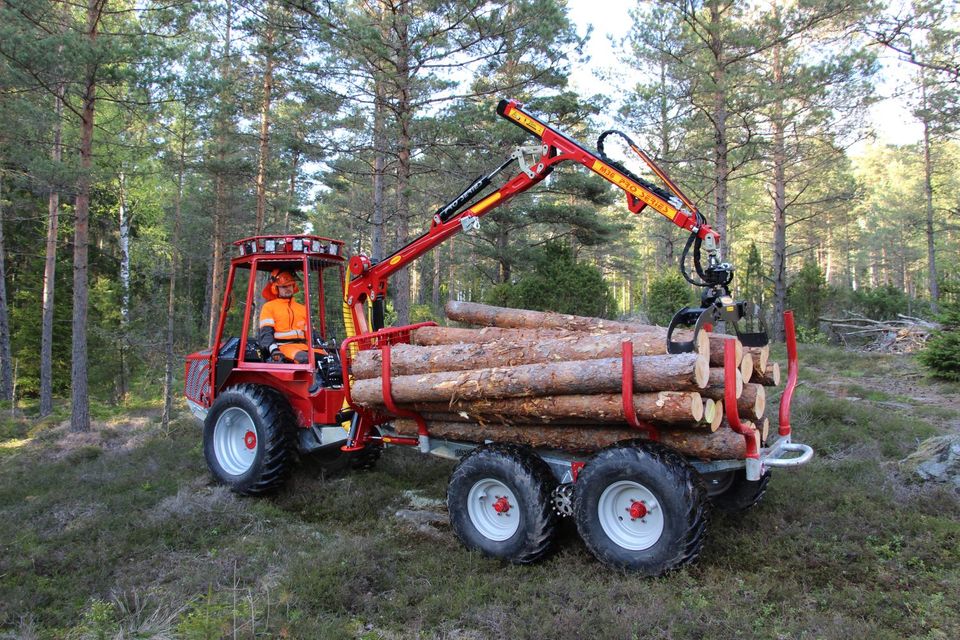 Kranman Bison 10000 Forwarder Rückezug Forstkran - 2,5t Last SBF in Brockscheid