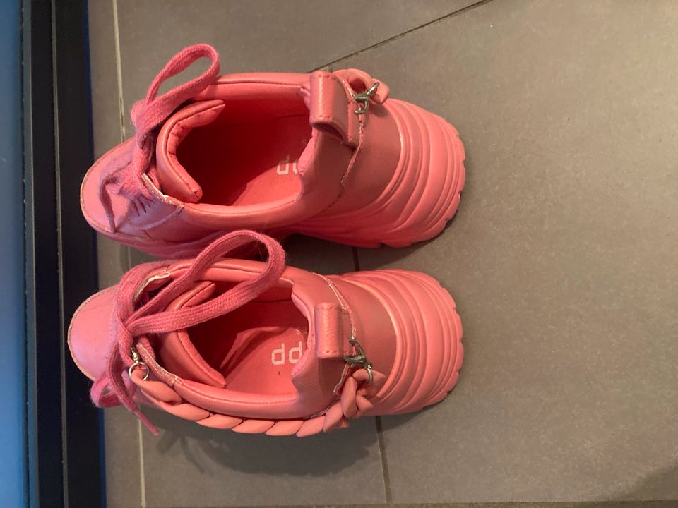 Plateau Schuhe Sneaker pink 38 in Miltenberg